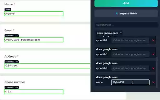 Autofiller Pro — Personalized Form Filler for Chrome  from Chrome web store to be run with OffiDocs Chromium online