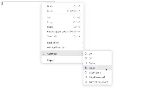 Autofill It from Chrome web store to be run with OffiDocs Chromium online Autofill It from Chrome web store to be run with OffiDocs Chromium online