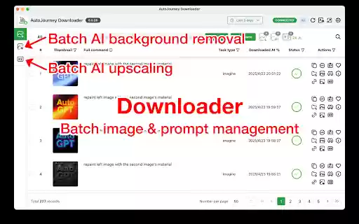 Autogram Batch Auto Send Ideogram Prompts  from Chrome web store to be run with OffiDocs Chromium online