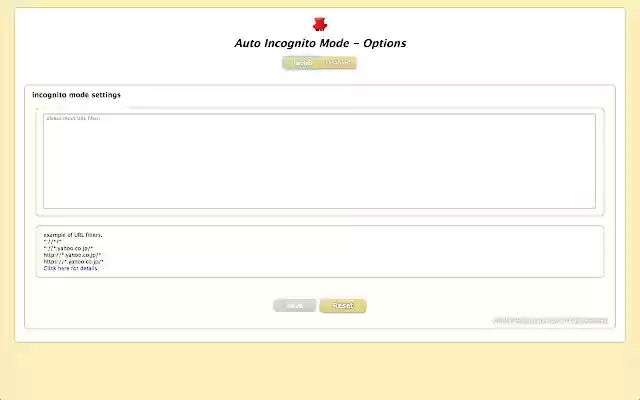 Auto Incognito Mode  from Chrome web store to be run with OffiDocs Chromium online