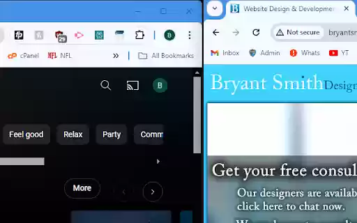 Automatic Save  Recall Window Positions/URLs  from Chrome web store to be run with OffiDocs Chromium online