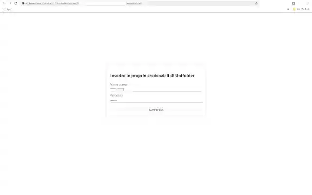 Automazione Unifolder from Chrome web store to be run with OffiDocs Chromium online Automazione Unifolder from Chrome web store to be run with OffiDocs Chromium online