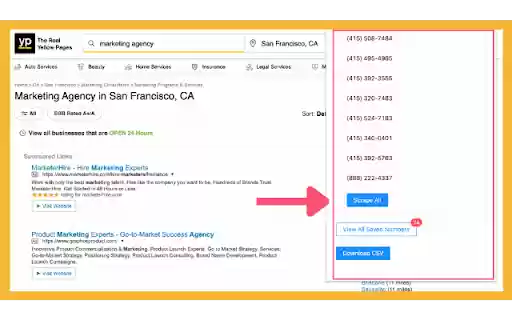 AutoReach  from Chrome web store to be run with OffiDocs Chromium online