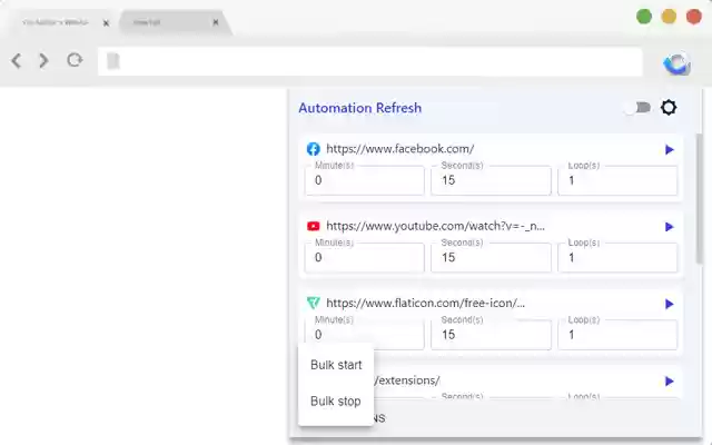 Auto refresh Chrome  from Chrome web store to be run with OffiDocs Chromium online