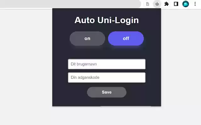 Auto Uni Login from Chrome web store to be run with OffiDocs Chromium online Auto Uni Login from Chrome web store to be run with OffiDocs Chromium online