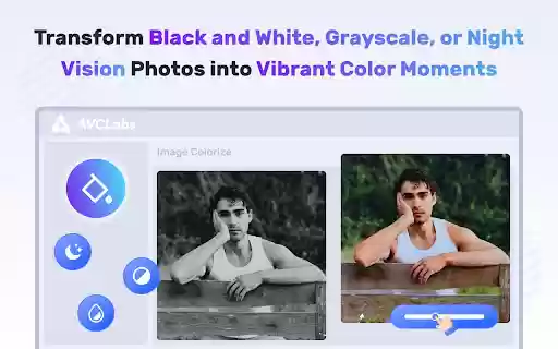 AVCLabs AI Video and Image Enhancer  from Chrome web store to be run with OffiDocs Chromium online