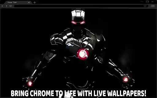 Avengers Black Iron Man Live Wallpaper  from Chrome web store to be run with OffiDocs Chromium online