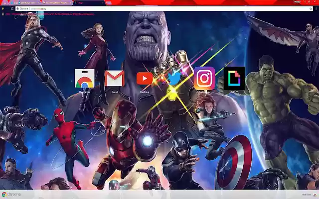 Avengers | Invincible command with Iron Man  from Chrome web store to be run with OffiDocs Chromium online