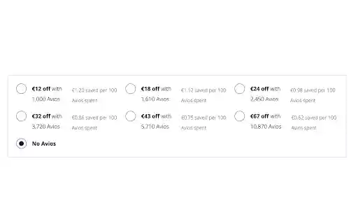 Máy tính giá trị Avios từ cửa hàng web Chrome sẽ được chạy trực tuyến với OffiDocs Chromium