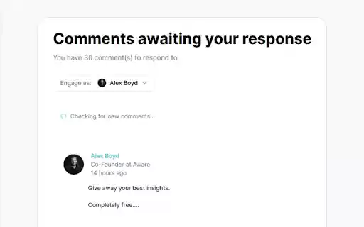Aware  from Chrome web store to be run with OffiDocs Chromium online