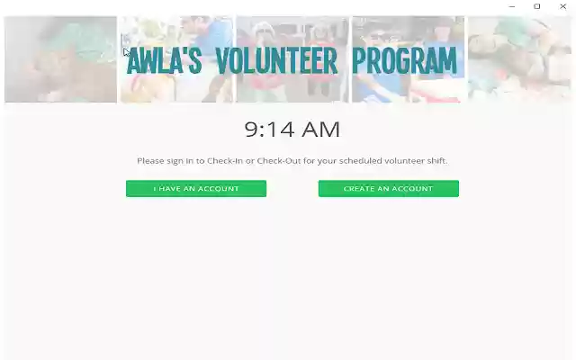 AWLA New Volunteer Login  from Chrome web store to be run with OffiDocs Chromium online