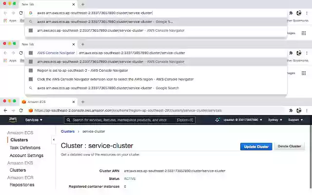 AWS Console Navigator from Chrome web store to be run with OffiDocs Chromium online AWS Console Navigator from Chrome web store to be run with OffiDocs Chromium online