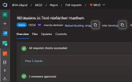 Azure DevOps — Copy branch name from Chrome web store to be run with OffiDocs Chromium online Azure DevOps — Copy branch name from Chrome web store to be run with OffiDocs Chromium online