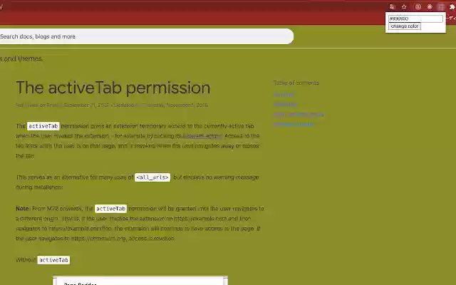 Background Changer  from Chrome web store to be run with OffiDocs Chromium online