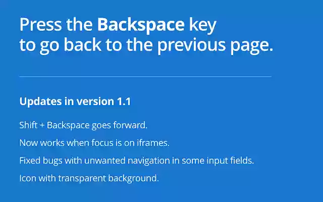 Backspace to go Back from Chrome web store to be run with OffiDocs Chromium online Backspace to go Back from Chrome web store to be run with OffiDocs Chromium online