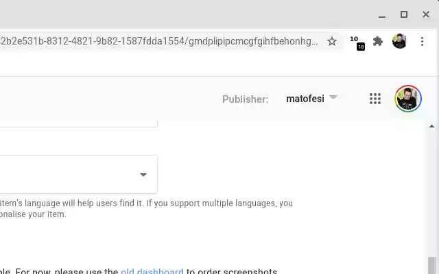 Badge clock  from Chrome web store to be run with OffiDocs Chromium online