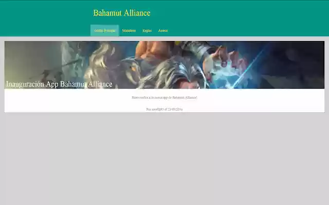 Bahamut Alliance from Chrome web store to be run with OffiDocs Chromium online Bahamut Alliance from Chrome web store to be run with OffiDocs Chromium online