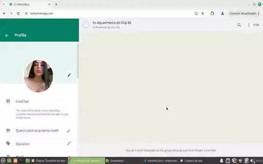 Baixar Numeros de grupos do WhatsApp  from Chrome web store to be run with OffiDocs Chromium online