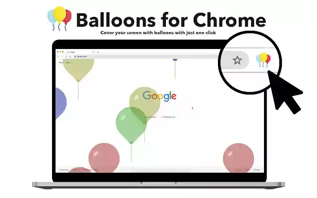 Balloons for Chrome  from Chrome web store to be run with OffiDocs Chromium online