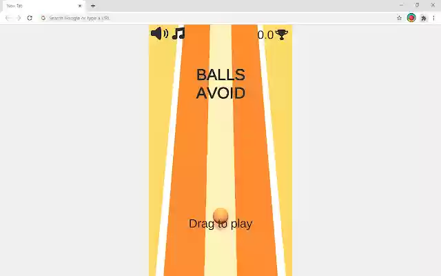 Balls Avoid Arcade Game  from Chrome web store to be run with OffiDocs Chromium online