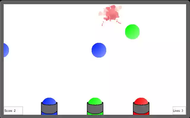 Ball Splat  from Chrome web store to be run with OffiDocs Chromium online