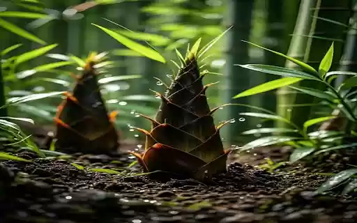 Bamboo shoot wallpaper  from Chrome web store to be run with OffiDocs Chromium online