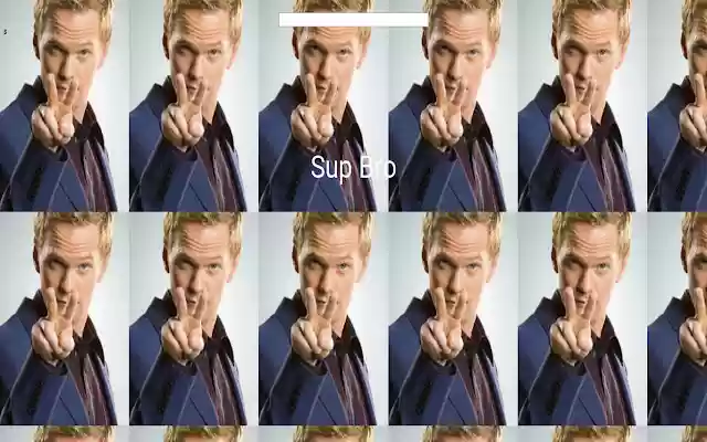 Barney Stinson New Tab  from Chrome web store to be run with OffiDocs Chromium online
