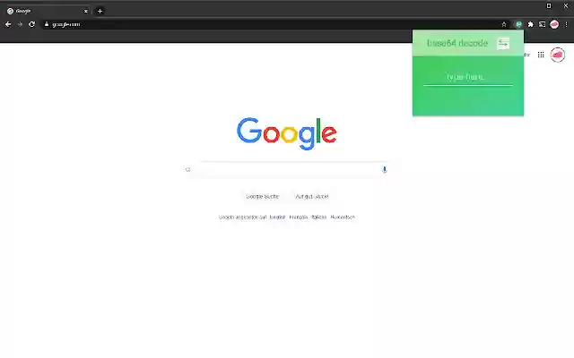 Base64 Decoder  from Chrome web store to be run with OffiDocs Chromium online