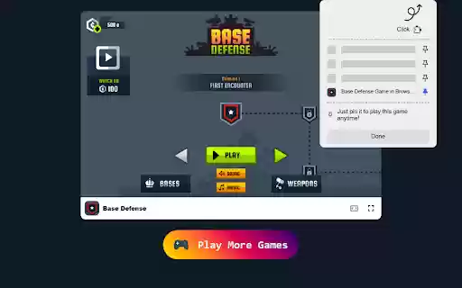 Base Defense Game Enjoy Free, Offline Zombie Survival Action!  from Chrome web store to be run with OffiDocs Chromium online