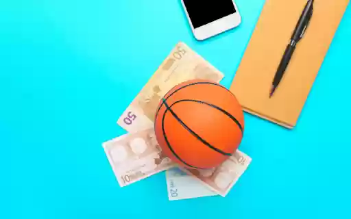 Basket Resting on 10, 20, and 50 Euro Bills  from Chrome web store to be run with OffiDocs Chromium online