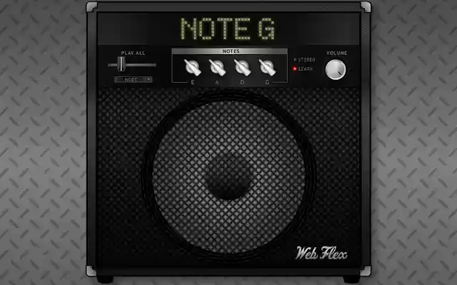 Bass Tuner  from Chrome web store to be run with OffiDocs Chromium online