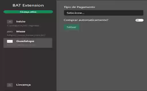 BAT Extension  from Chrome web store to be run with OffiDocs Chromium online