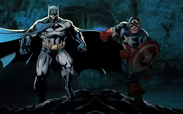 Batman Captain America Medium dal Chrome web store da eseguire con OffiDocs Chromium online