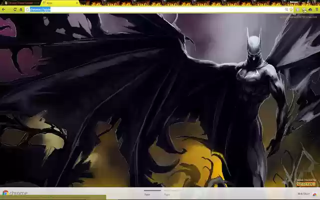 Batman Macabre 1600px  from Chrome web store to be run with OffiDocs Chromium online