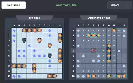 Battleships Master  from Chrome web store to be run with OffiDocs Chromium online