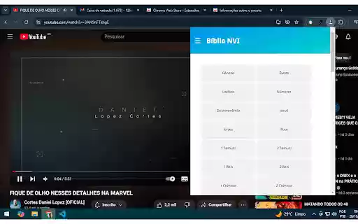 Bíblia NVI  from Chrome web store to be run with OffiDocs Chromium online