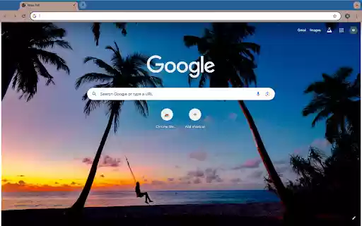 beach and sunset  from Chrome web store to be run with OffiDocs Chromium online