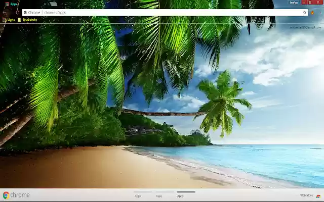 Beach Earth Ocean Palm Tree  from Chrome web store to be run with OffiDocs Chromium online