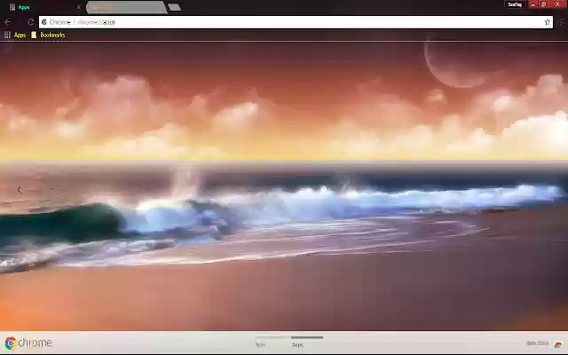Beach Landscape Moon  from Chrome web store to be run with OffiDocs Chromium online