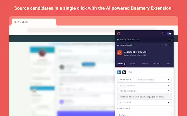 Beamery Chrome Extension from Chrome web store to be run with OffiDocs Chromium online Beamery Chrome Extension from Chrome web store to be run with OffiDocs Chromium online