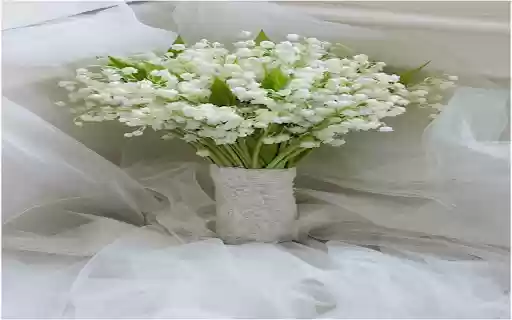 Beautiful bouquet Lily of the Valley wallpaper  from Chrome web store to be run with OffiDocs Chromium online