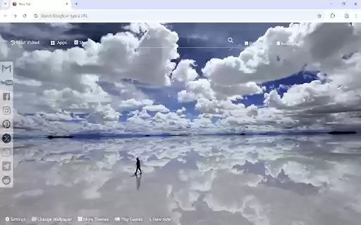 Beautiful Clouds Wallpaper  from Chrome web store to be run with OffiDocs Chromium online