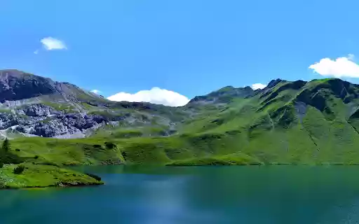 Beautiful lake  from Chrome web store to be run with OffiDocs Chromium online