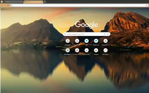 Beautiful sunset view of the mountains  from Chrome web store to be run with OffiDocs Chromium online