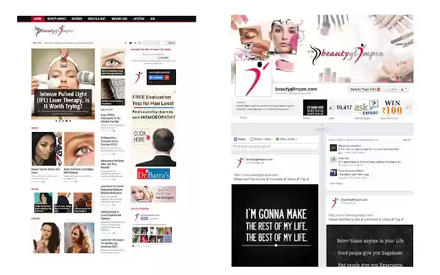 BeautyGlimpse.com from Chrome web store to be run with OffiDocs Chromium online BeautyGlimpse.com from Chrome web store to be run with OffiDocs Chromium online
