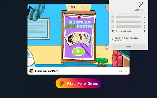 Become an Ear Doctor Game Master the Art of Ear Care!  from Chrome web store to be run with OffiDocs Chromium online