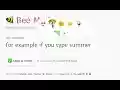 Bee Moji  from Chrome web store to be run with OffiDocs Chromium online