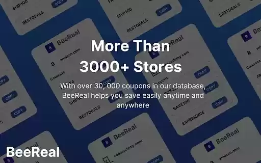 BeeReal  from Chrome web store to be run with OffiDocs Chromium online