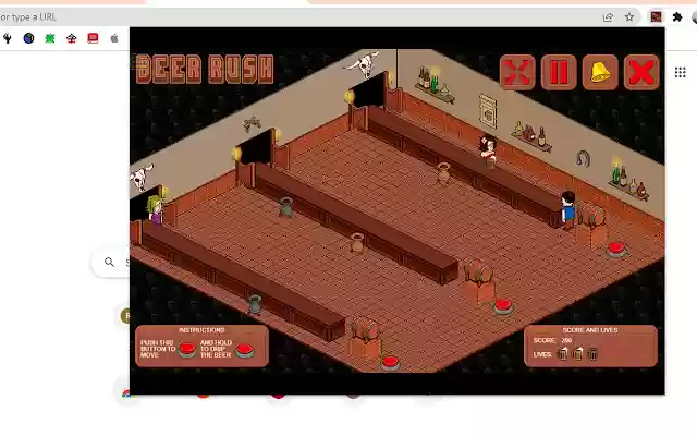 Beer Rush Game from Chrome web store to be run with OffiDocs Chromium online Beer Rush Game from Chrome web store to be run with OffiDocs Chromium online