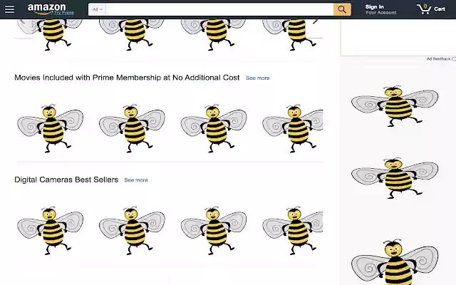 Bees For You из интернет-магазина Chrome будет работать с OffiDocs Chromium онлайн